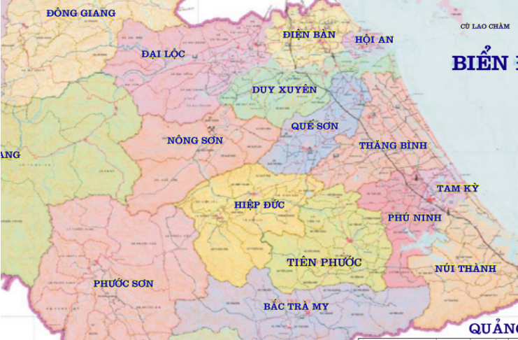 Bản đồ diệt mối tại Quảng Nam