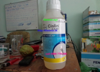 Bán thuốc diệt mối mọt cislin 2.5ec tại Đà Nẵng